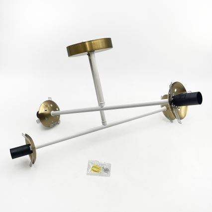 Brilagi - Plafonski luster MALIVA 4xE14/15W/230V zlatna/bela