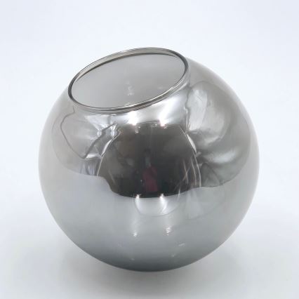 Brilagi - Plafonski luster MALIVA 6xE14/15W/230V mat hrom/zadimljeno staklo