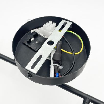 Brilagi - Plafonski luster MALONY 4xE14/20W/230V crna