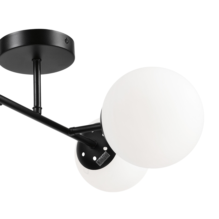 Brilagi - Plafonski luster MALONY 4xE14/20W/230V crna