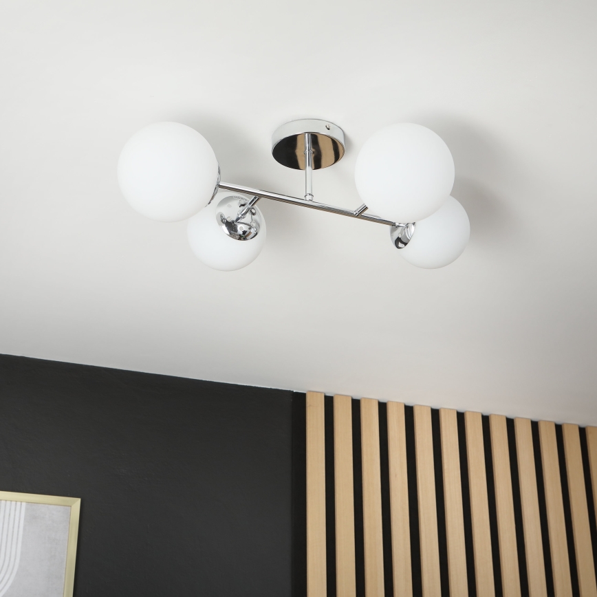 Brilagi - Plafonski luster MALONY 4xE14/20W/230V sjajni hrom