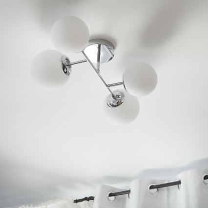 Brilagi - Plafonski luster MALONY 4xE14/20W/230V sjajni hrom