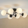 Brilagi - Plafonski luster MALONY 6xE14/20W/230V crni