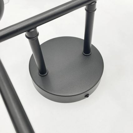 Brilagi - Plafonski luster MALONY 6xE14/20W/230V crni