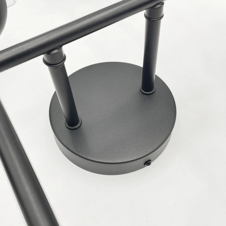 Brilagi - Plafonski luster MALONY 6xE14/20W/230V crni