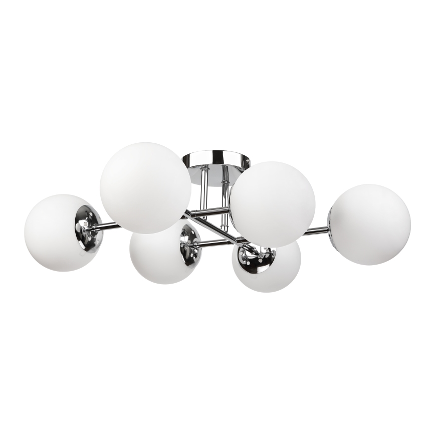 Brilagi - Plafonski luster MALONY 6xE14/20W/230V sjajni hrom