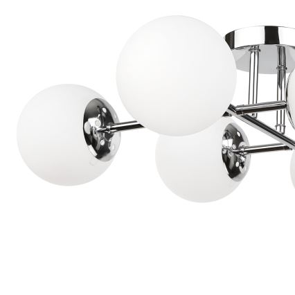 Brilagi - Plafonski luster MALONY 6xE14/20W/230V sjajni hrom