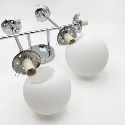 Brilagi - Plafonski luster MALONY 6xE14/20W/230V sjajni hrom