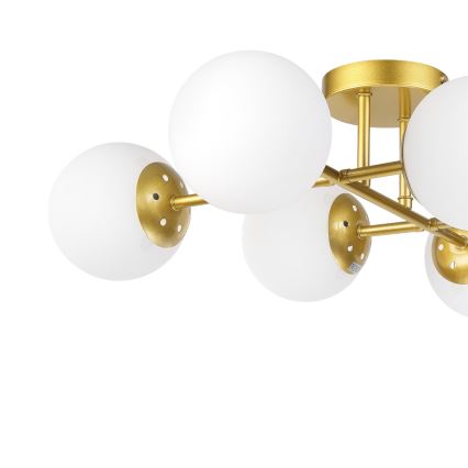 Brilagi - Plafonski luster MALONY 6xE14/20W/230V zlatni