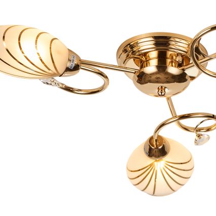 Brilagi - Plafonski luster MEGAPOLIS 3xE14/60W/230V zlatna