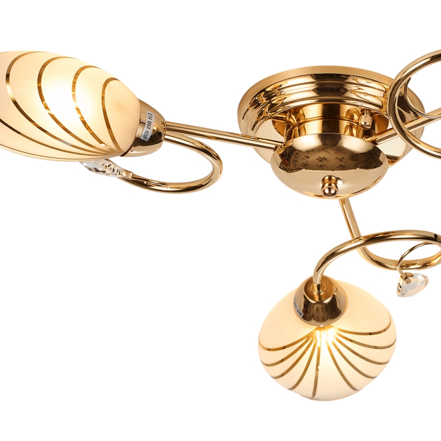 Brilagi - Plafonski luster MEGAPOLIS 3xE14/60W/230V zlatna