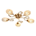Brilagi - Plafonski luster MEGAPOLIS 5xE14/60W/230V zlatni