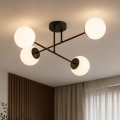 Brilagi - Plafonski luster MILO 4xE27/60W/230V crni