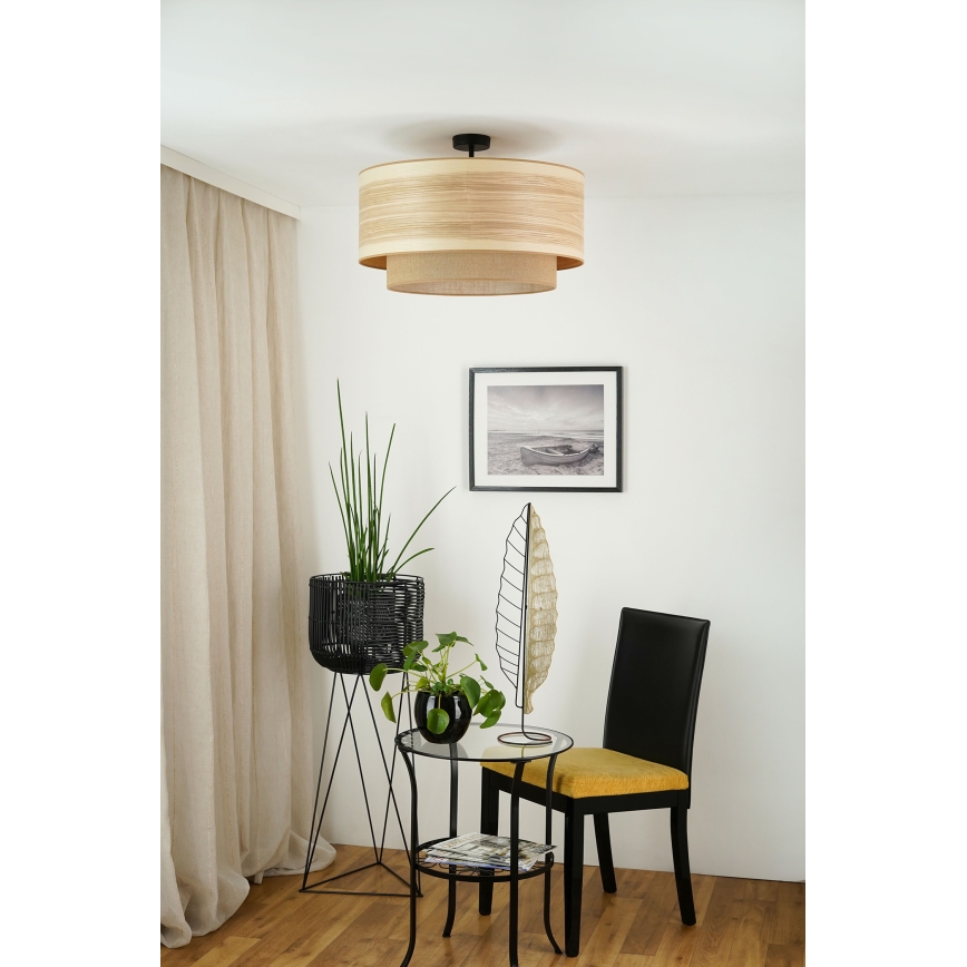 Brilagi - Plafonski luster MONTANA BOHO 1xE27/15W/230V prečnik 60 cm braon