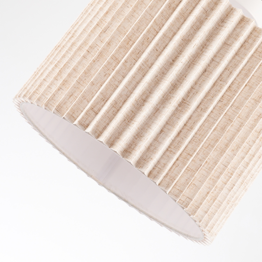 Brilagi - Plafonski luster NORDIC WAVE 1xE27/15W/230V prečnik 32 cm lan/bela