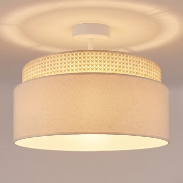 Brilagi - Plafonski luster PADOVA 1xE27/60W/230V Ø 40 cm krem boje