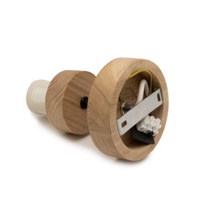 Brilagi - Plafonski luster PARTY 1xE27/60W/230V, prečnik 10 cm, hrast