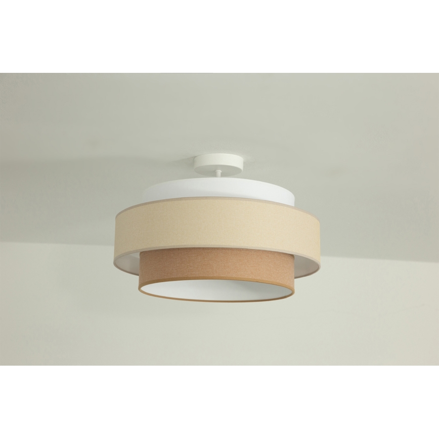 Brilagi - Plafonski luster RESNA 1xE27/60W/230V prečnik 40 cm krem/bež