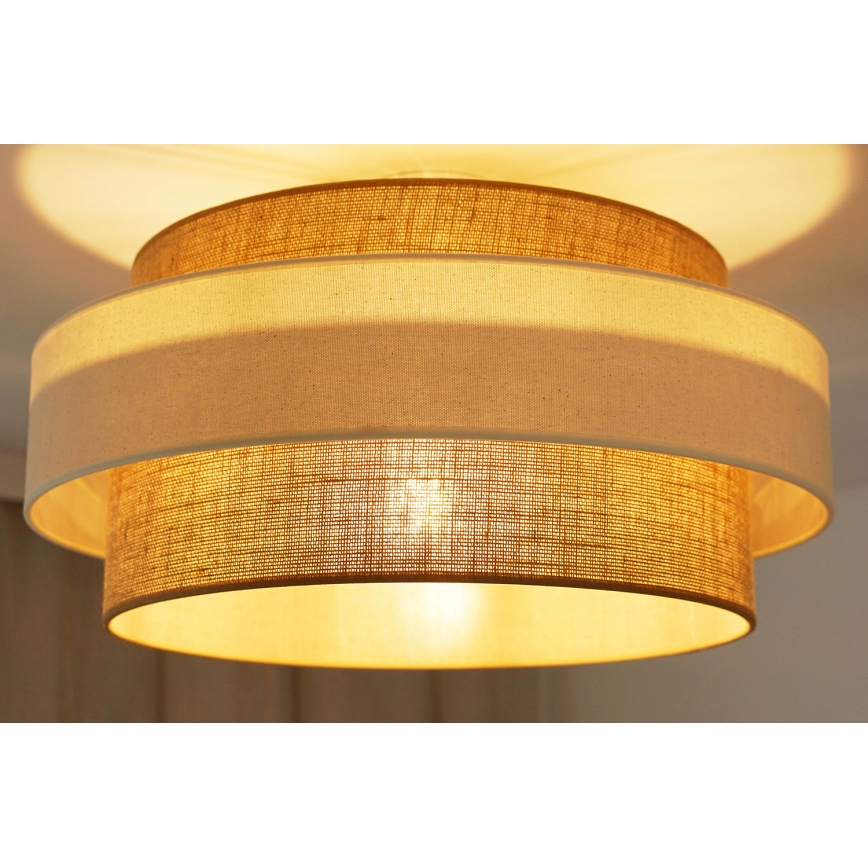 Brilagi - Plafonski luster SPACE LIGHT 1xE27/15W/230V prečnik 50 cm bež/krem