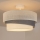 Brilagi - Plafonski luster TRIO 1xE27/60W/230V prečnik 40 cm krem/siva