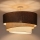 Brilagi - Plafonski luster TRIO 3xE27/60W/230V Ø 60 cm braon/bež/bela