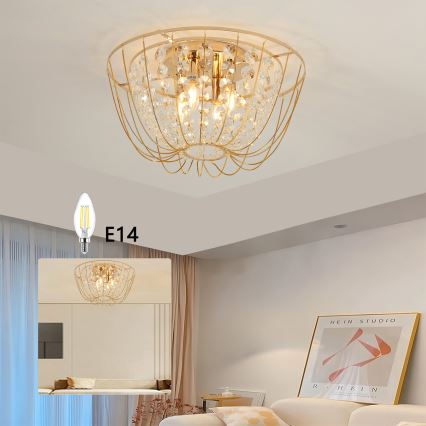 Brilagi - Plafonski luster VASTERAS 4xE14/40W/230V prečnik 45 cm