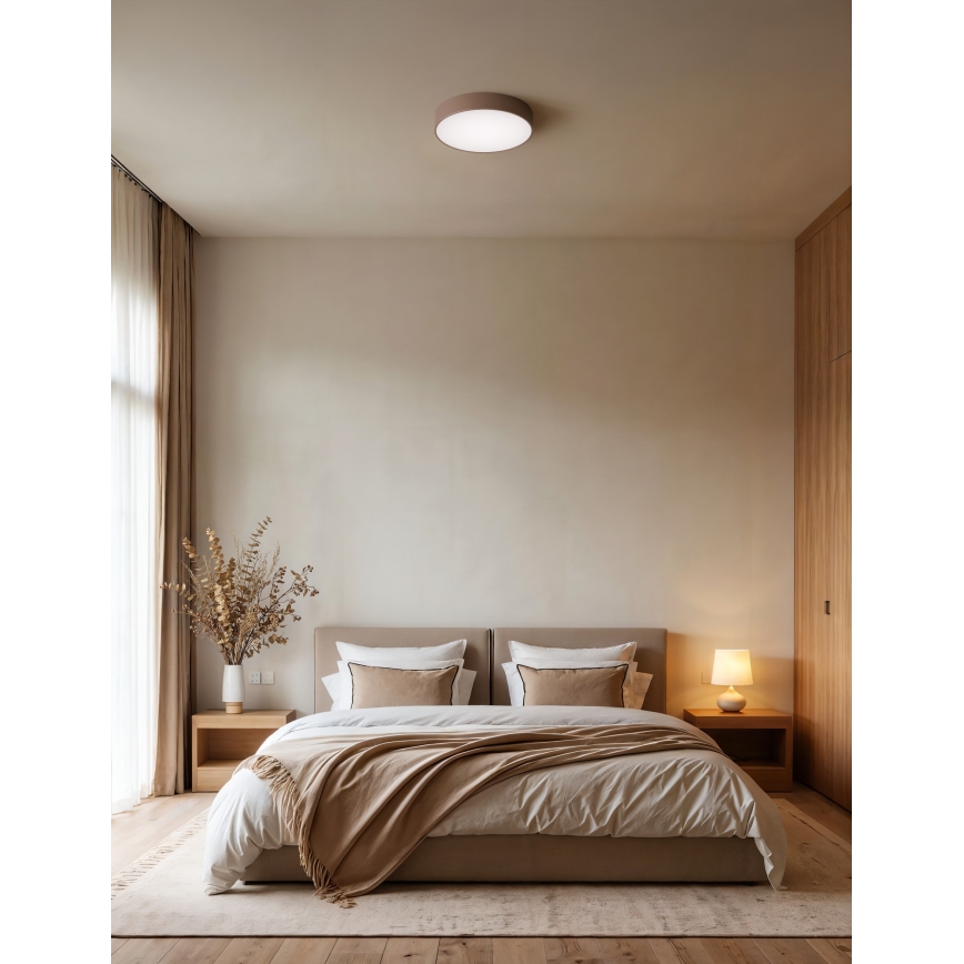 Brilagi - Plafonsko svetlo CLARE 2xE27/40W/230V Ø 30 cm braon