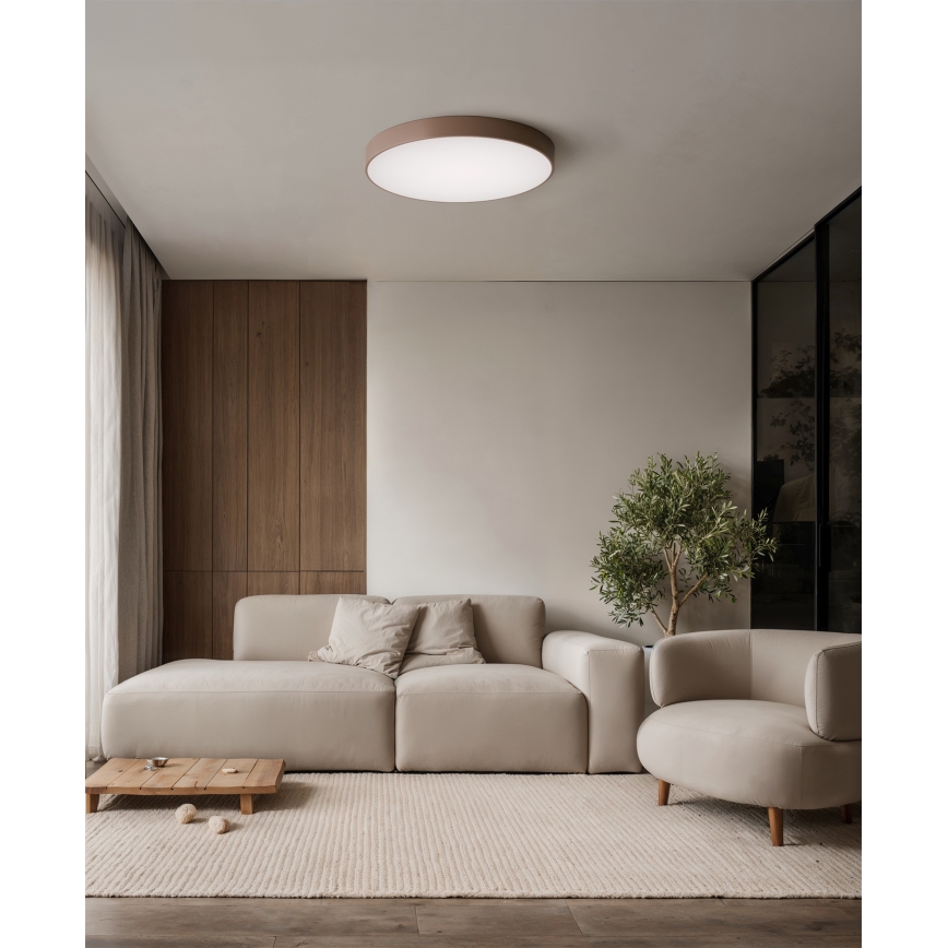 Brilagi - Plafonsko svetlo CLARE 4xE27/40W/230V prečnika 50 cm braon