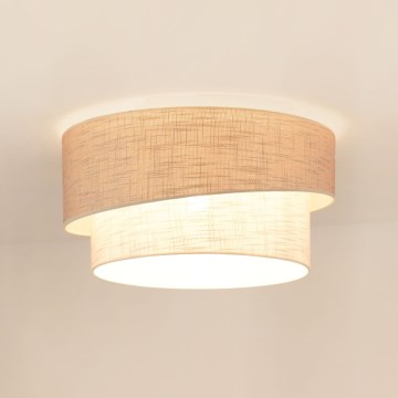 Brilagi - Plafonsko svetlo DOVER SHINE 1xE27/15W/230V prečnik 50 cm siva/krem
