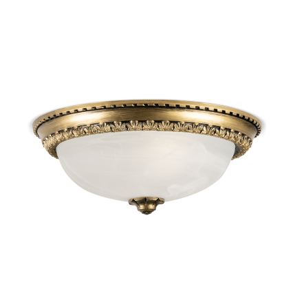 BRILAGI - Plafonsko svetlo FRESCO 2xE27/40W/230V prečnik 30 cm mesing