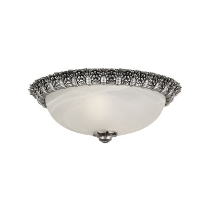 BRILAGI - Plafonsko svetlo FRESCO 2xE27/40W/230V prečnik 30 cm srebrno