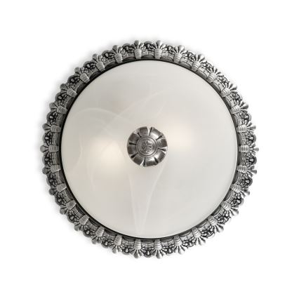 BRILAGI - Plafonsko svetlo FRESCO 2xE27/40W/230V prečnik 30 cm srebrno