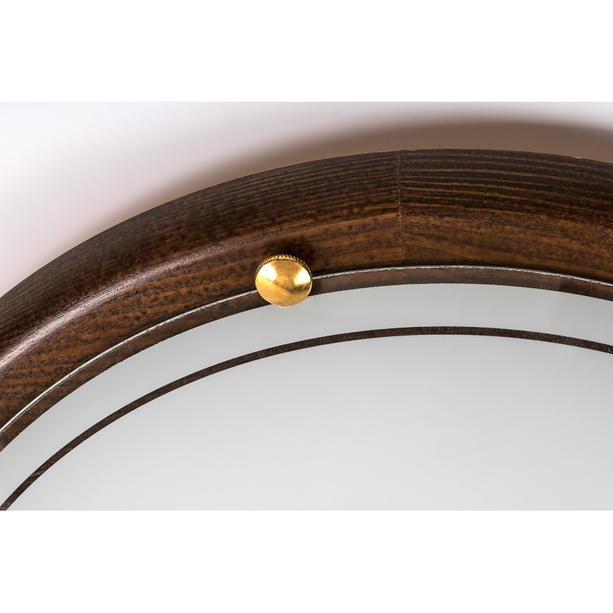 Brilagi - Plafonsko svetlo ORBIS 2xE27/60W/230V, prečnik 38 cm, od borovine