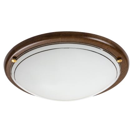 Brilagi - Plafonsko svetlo ORBIS 2xE27/60W/230V, prečnik 38 cm, od borovine