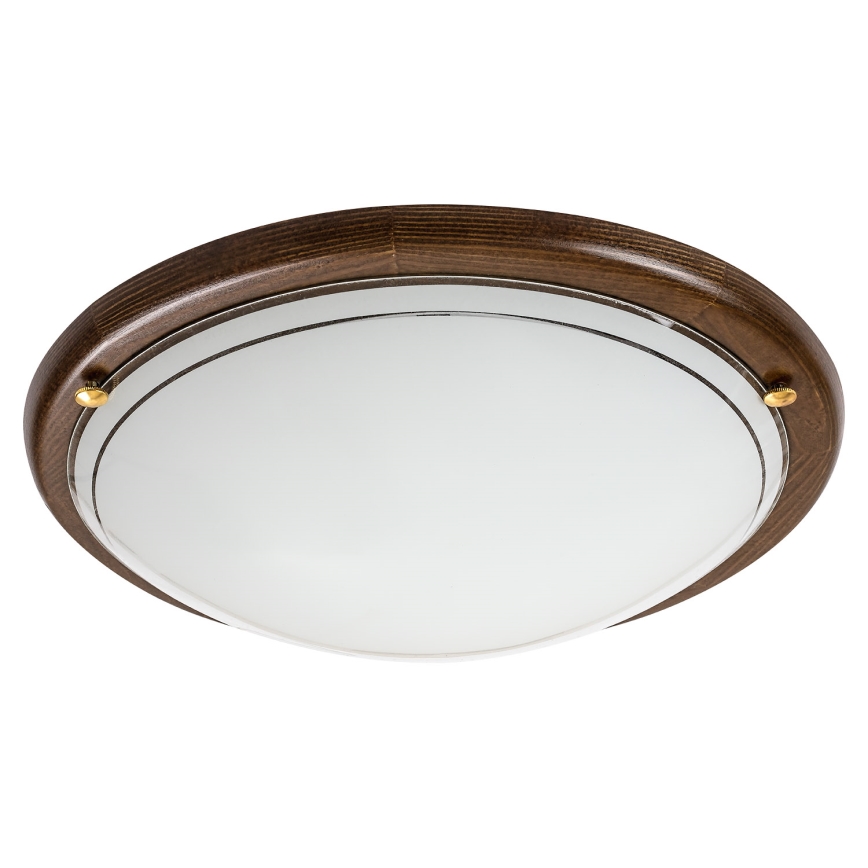 Brilagi - Plafonsko svetlo ORBIS 2xE27/60W/230V, prečnik 38 cm, od borovine