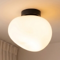 BRILAGI - Plafonsko svetlo PEBBLES 1xE27/40W/230V Ø 20 cm crna