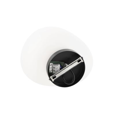 BRILAGI - Plafonsko svetlo PEBBLES 1xE27/40W/230V Ø 20 cm crna