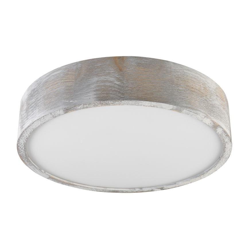 Brilagi - Plafonsko svetlo PINO 2xE27/15W/230V borovina/srebrna prečnik 37,5 cm
