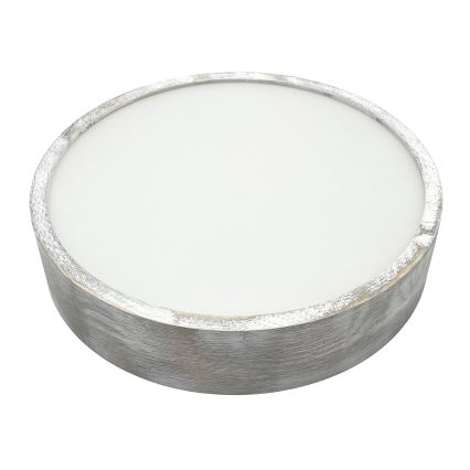 Brilagi - Plafonsko svetlo PINO 2xE27/15W/230V borovina/srebrna prečnik 37,5 cm
