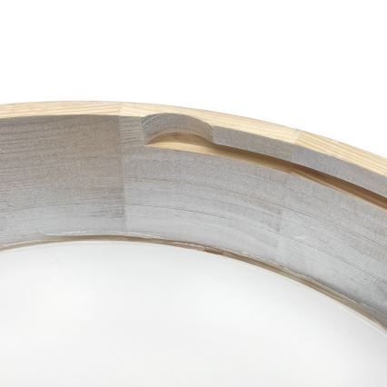 Brilagi - Plafonsko svetlo PINO 2xE27/15W/230V borovina/srebrna prečnik 37,5 cm