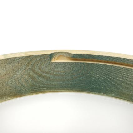 Brilagi - Plafonsko svetlo PINO 3xE27/15W/230V borovina/zelena prečnik 47,5 cm