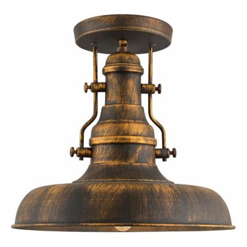 Brilagi - Plafonsko svetlo PYRONIC 1xE27/40W/230V prečnik 32 cm bronza/patina