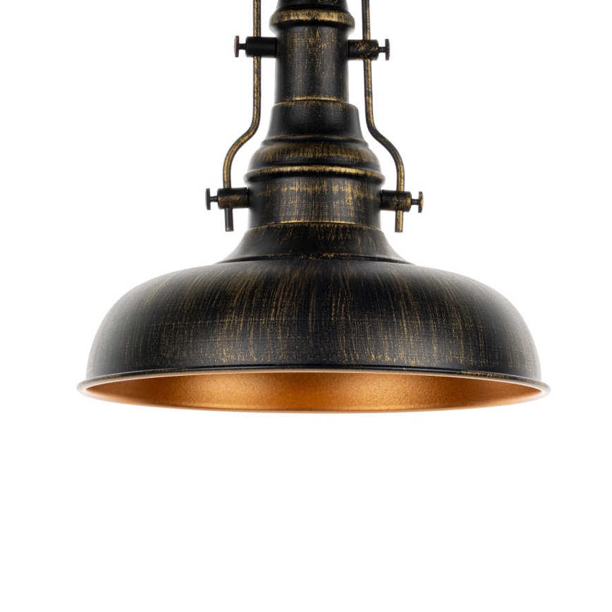 Brilagi - Plafonsko svetlo PYRONIC 1xE27/40W/230V prečnik 32 cm bronza/patina