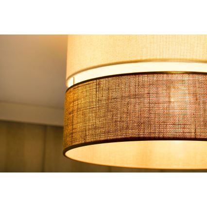 Brilagi - Plafonsko svetlo ROYAL YUTE 1xE27/15W/230V prečnika 40 cm bež/krem