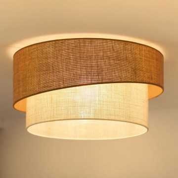Brilagi - Plafonsko svetlo SHINE 1xE27/15W/230V prečnik 50 cm bež/krem