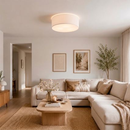 BRILAGI - Plafonsko svetlo SIRIJA MODERN 2xE27/60W/230V prečnik 35 cm bela