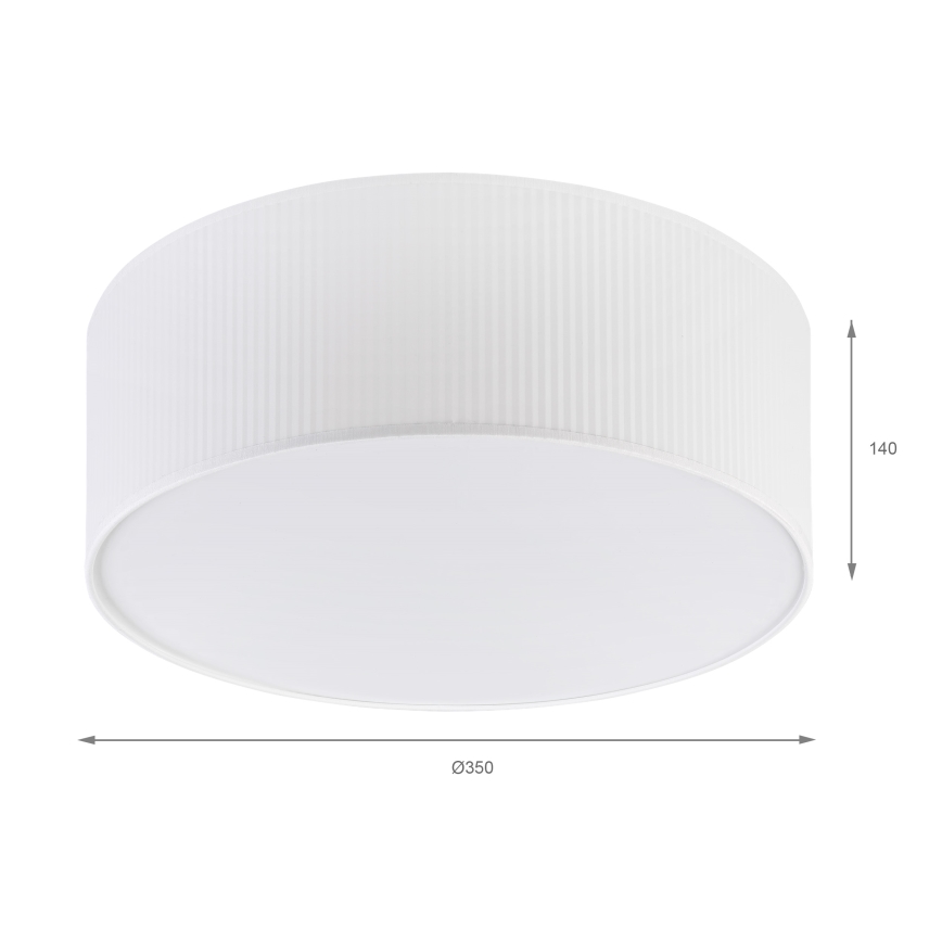 BRILAGI - Plafonsko svetlo SIRIJA MODERN 2xE27/60W/230V prečnik 35 cm bela