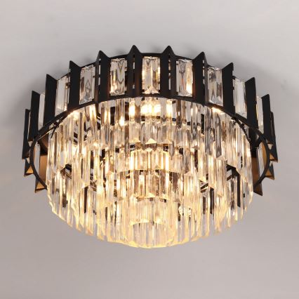 Brilagi - Plafonsko svetlo SPECTRA 5xE14/40W/230V Ø 48 cm crna