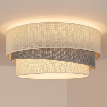 Brilagi - Plafonsko svetlo TRIO 1xE27/60W/230V prečnik 40 cm krem/siva