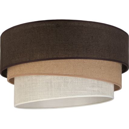 Brilagi - Plafonsko svetlo TRIO 3xE27/60W/230V prečnik 60 cm braon/bež/bela